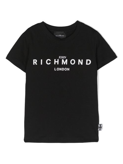 t-shirt bambino RICHMOND Junior | RBP24002TSSWBLACKWHITE